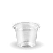 BioPak BioCup 30ml Clear PLA Sauce Sleeve 250 Sold as Sleeve 250 20 in a Carton
